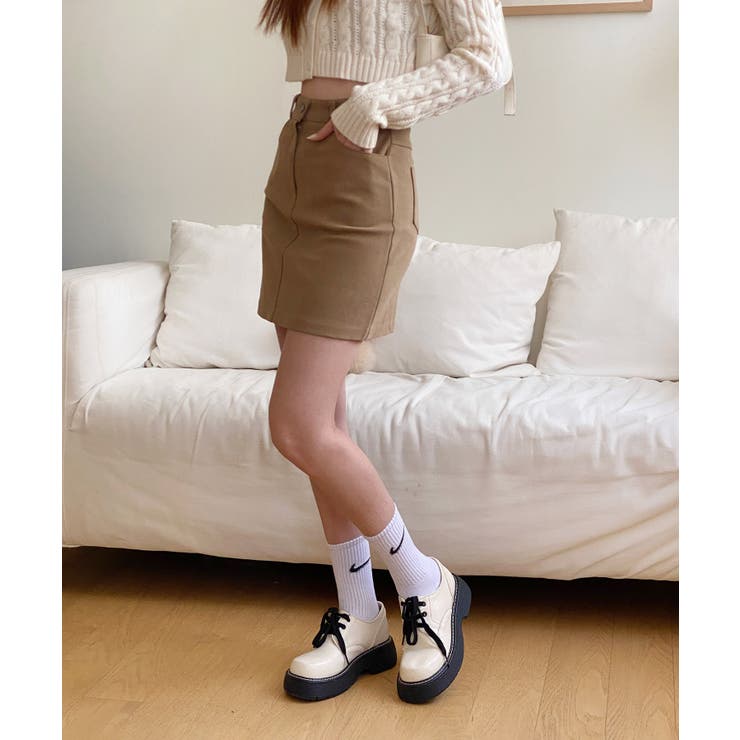 ベーシックハイウエストコットンスカート | by muni:r | 詳細画像41 