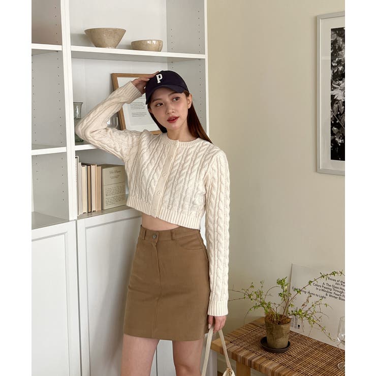 ベーシックハイウエストコットンスカート | by muni:r | 詳細画像44 