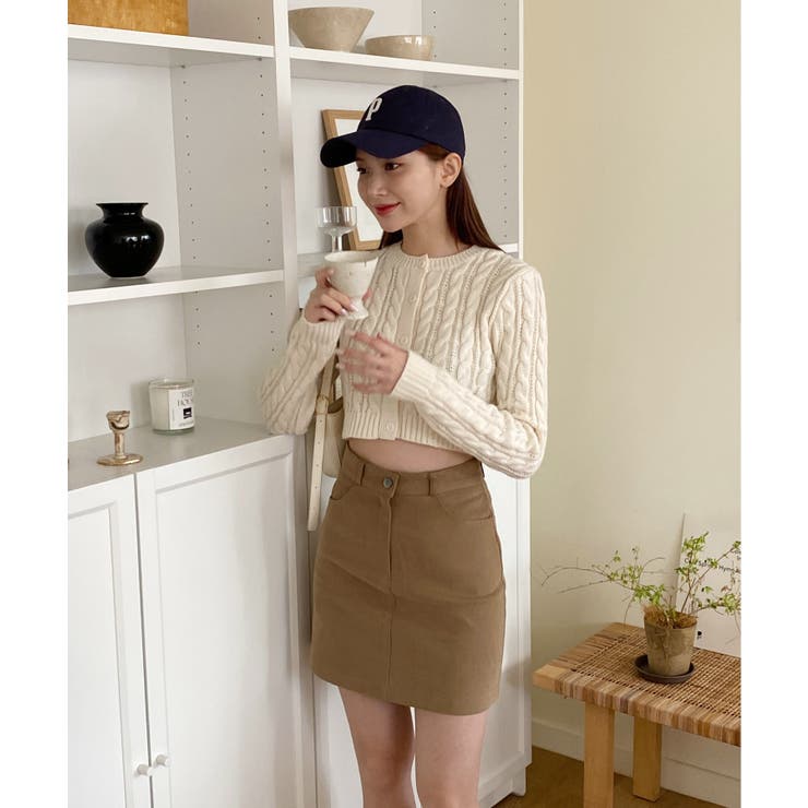 ベーシックハイウエストコットンスカート | by muni:r | 詳細画像46 