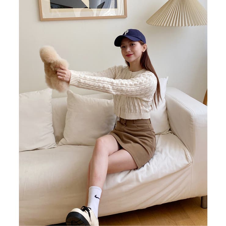 ベーシックハイウエストコットンスカート | by muni:r | 詳細画像53 