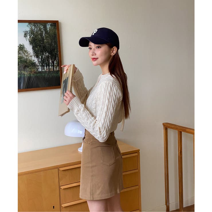 ベーシックハイウエストコットンスカート | by muni:r | 詳細画像57 