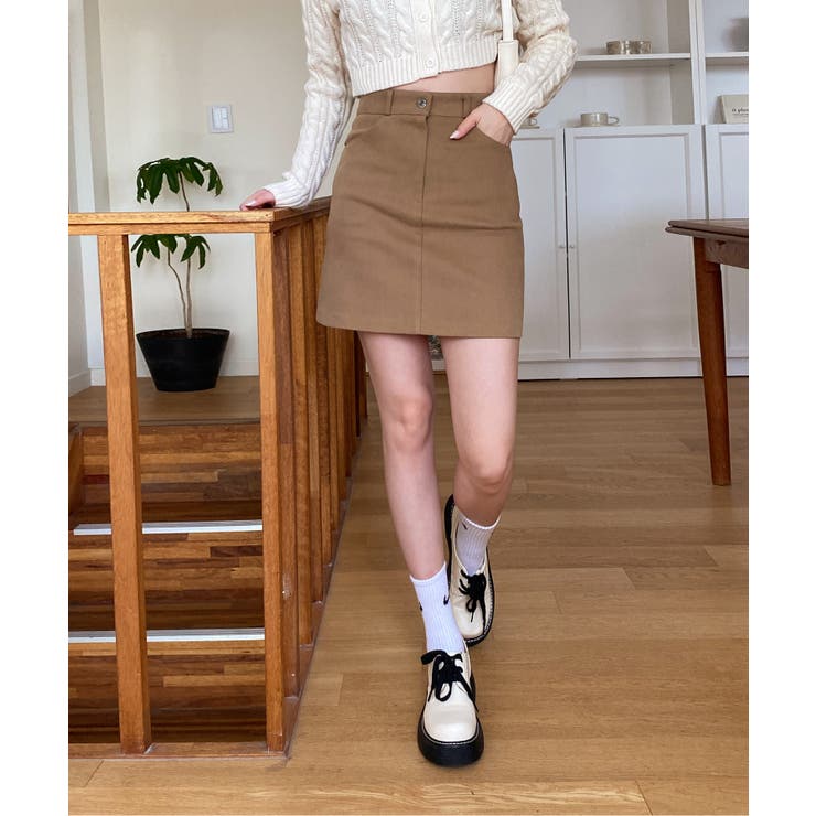 ベーシックハイウエストコットンスカート | by muni:r | 詳細画像59 