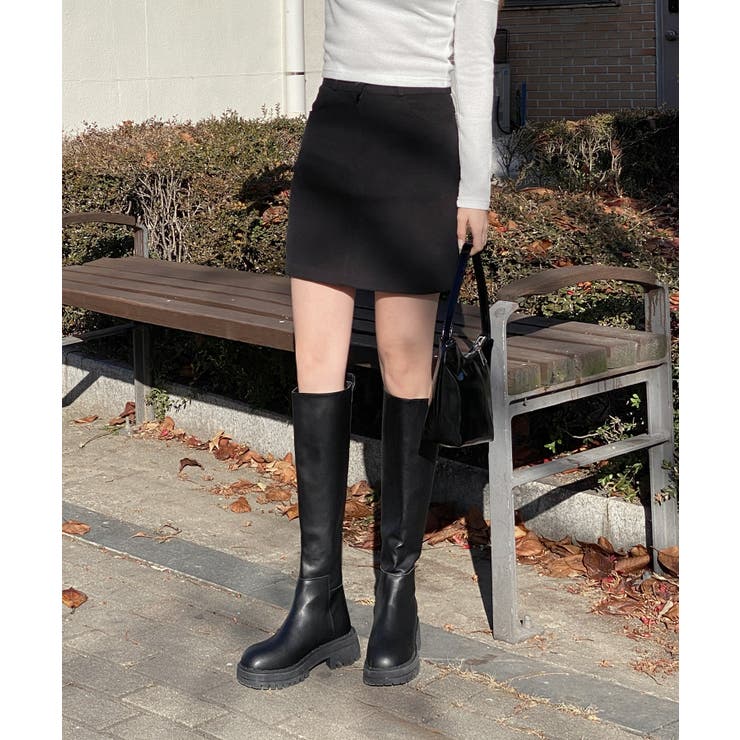 ベーシックハイウエストコットンスカート | by muni:r | 詳細画像61 