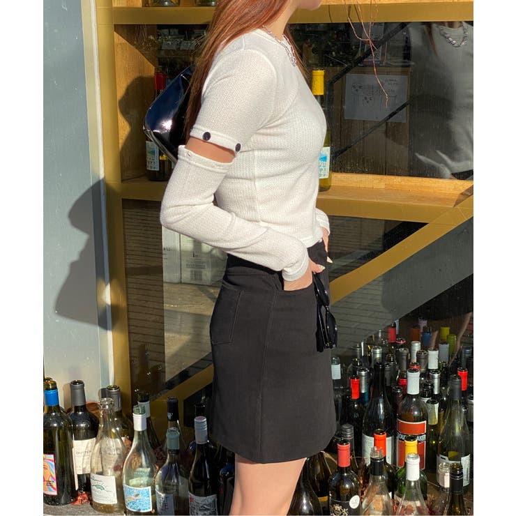 ベーシックハイウエストコットンスカート | by muni:r | 詳細画像7 