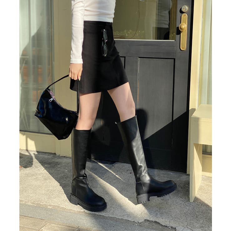 ベーシックハイウエストコットンスカート | by muni:r | 詳細画像8 