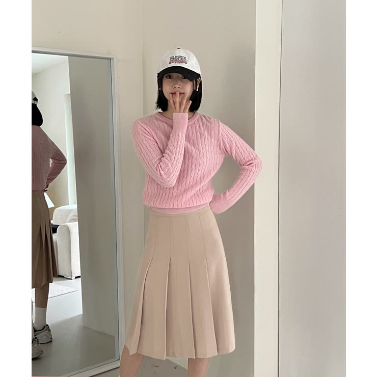 ミディプリーツスカート | by muni:r | 詳細画像25 