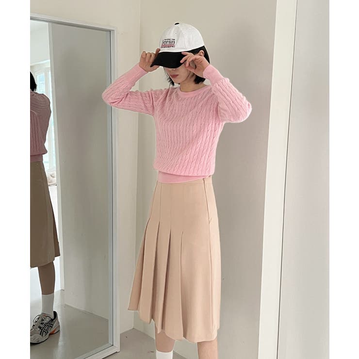 ミディプリーツスカート | by muni:r | 詳細画像26 