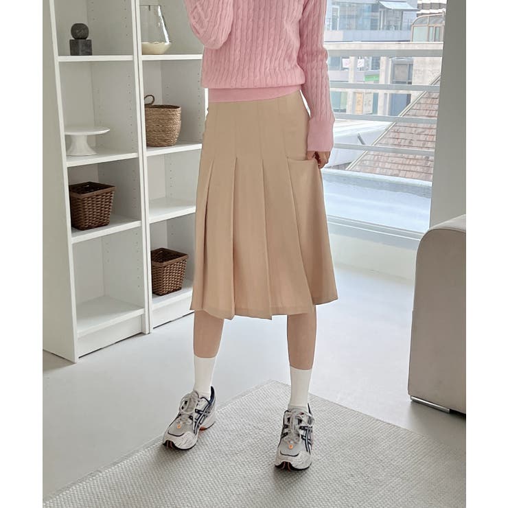 ミディプリーツスカート | by muni:r | 詳細画像27 