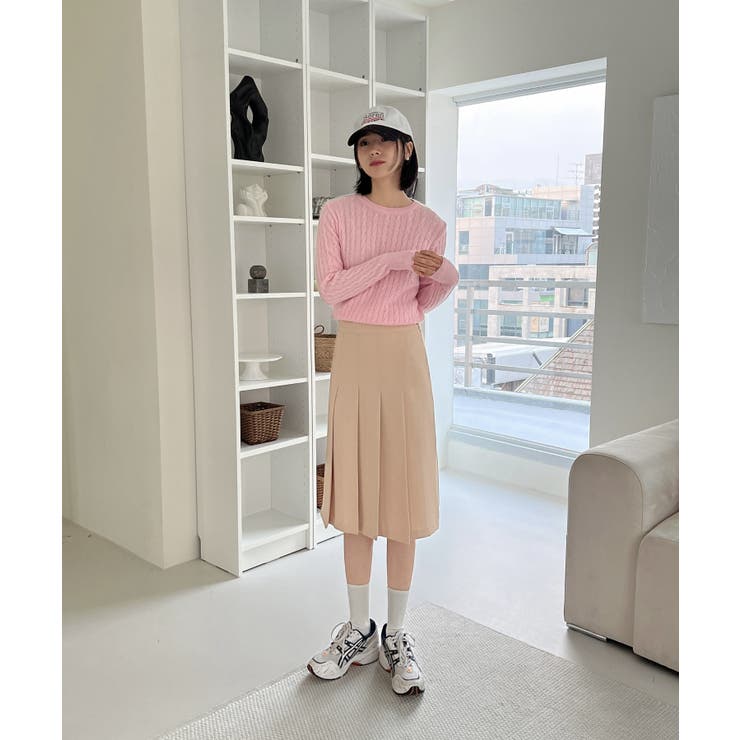 ミディプリーツスカート | by muni:r | 詳細画像29 