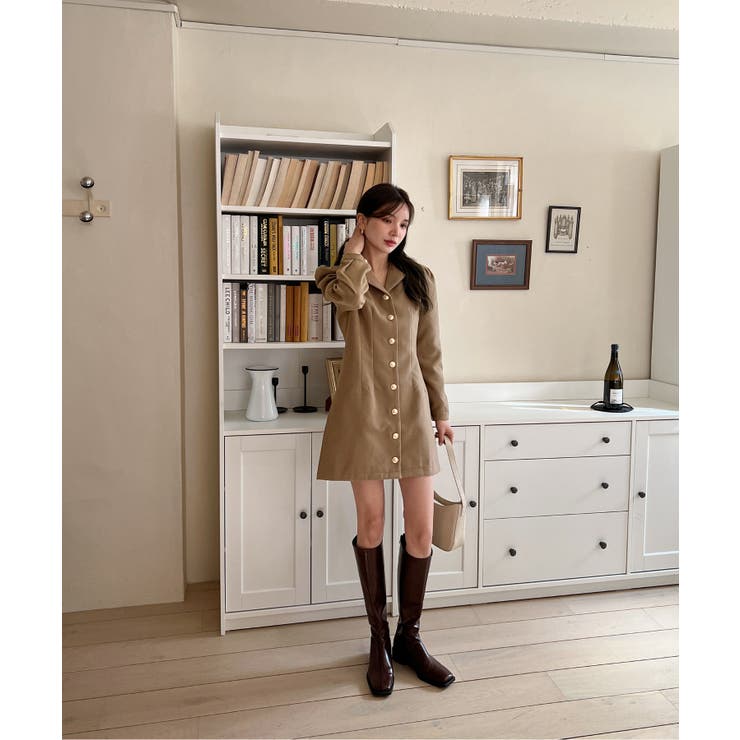 ゴールドボタンワンピース | by muni:r | 詳細画像17 