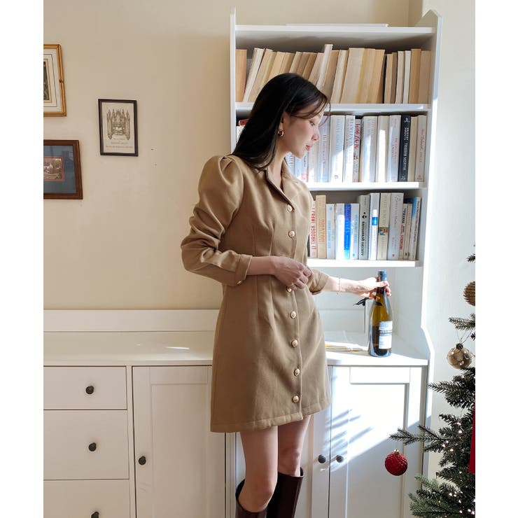 ゴールドボタンワンピース | by muni:r | 詳細画像19 