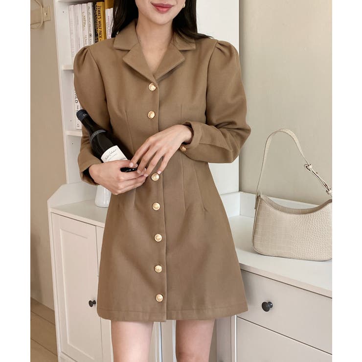 ゴールドボタンワンピース | by muni:r | 詳細画像21 