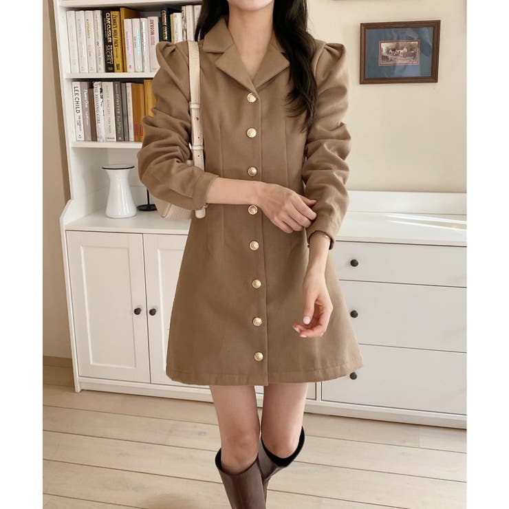 ゴールドボタンワンピース | by muni:r | 詳細画像26 