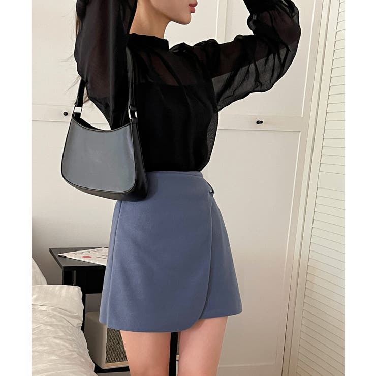 シースルーバックリボンブラウス | by muni:r | 詳細画像4 