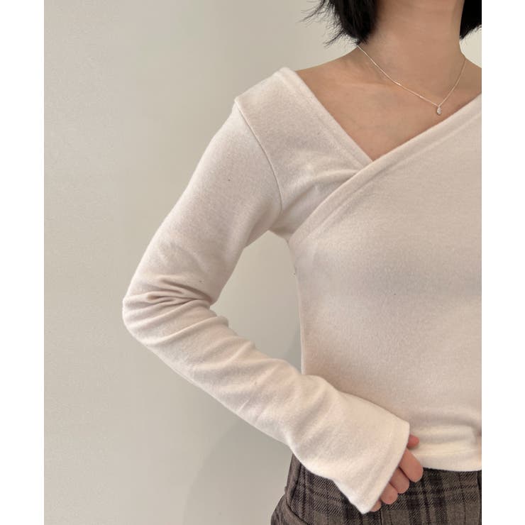 アンバランス斜線Tシャツ | by muni:r | 詳細画像25 