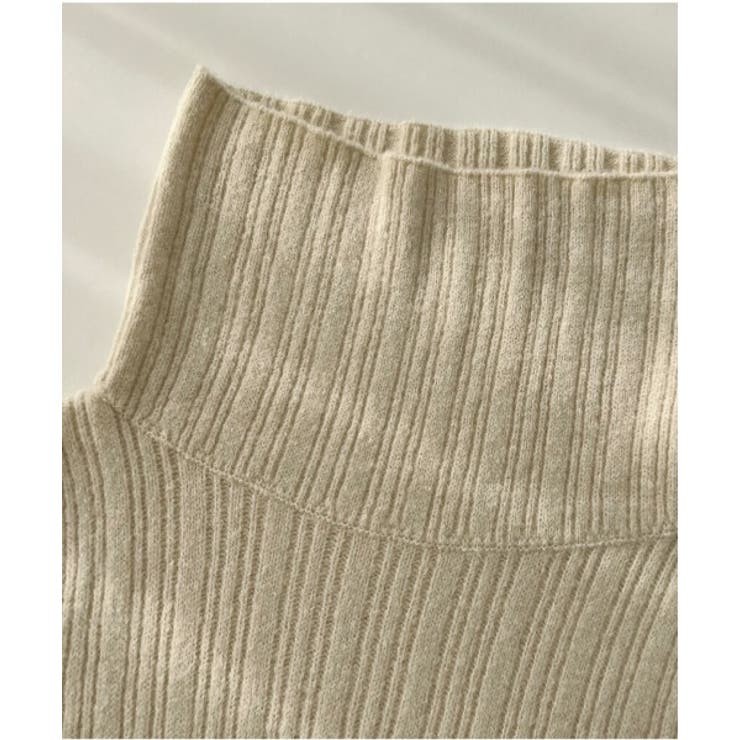 リブオフショルダースリットニット | by muni:r | 詳細画像9 