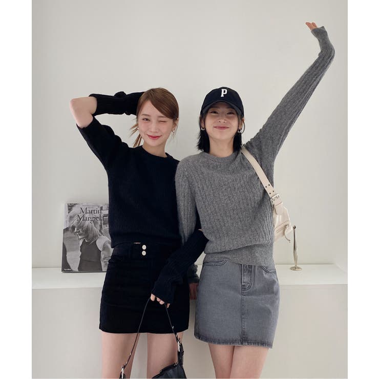 ベーシックラウンドケーブルニット | by muni:r | 詳細画像18 