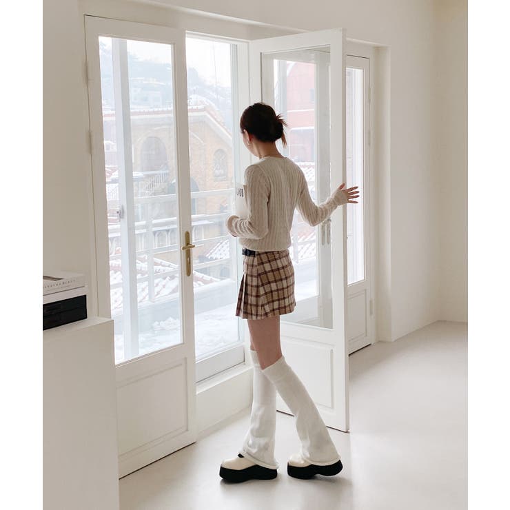 ベーシックラウンドケーブルニット | by muni:r | 詳細画像37 