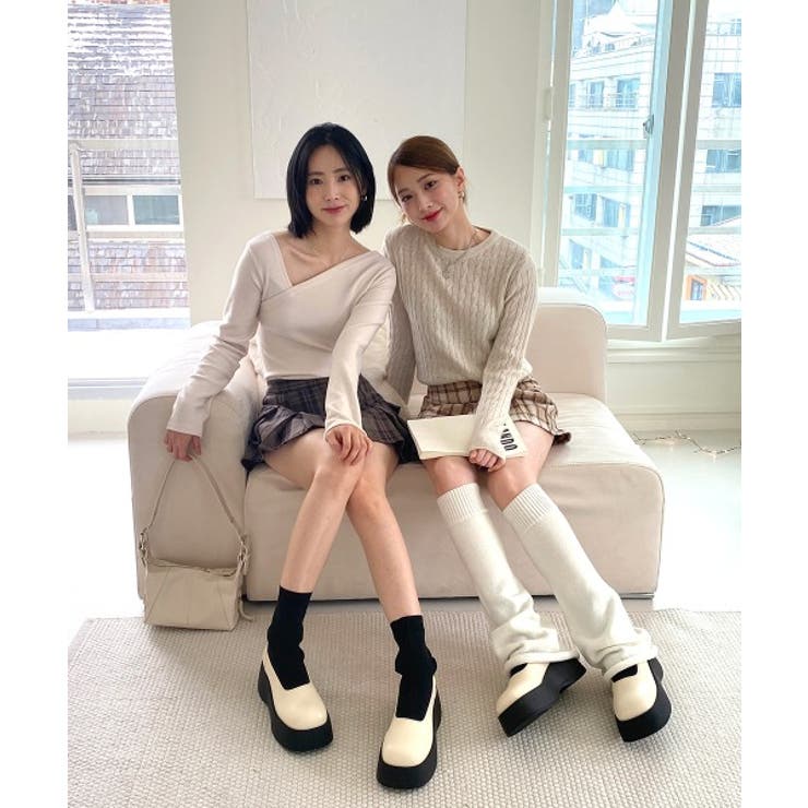 ベーシックラウンドケーブルニット | by muni:r | 詳細画像41 