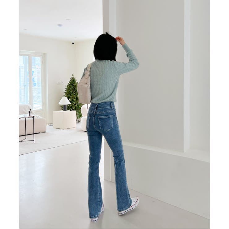 ベーシックラウンドケーブルニット | by muni:r | 詳細画像5 