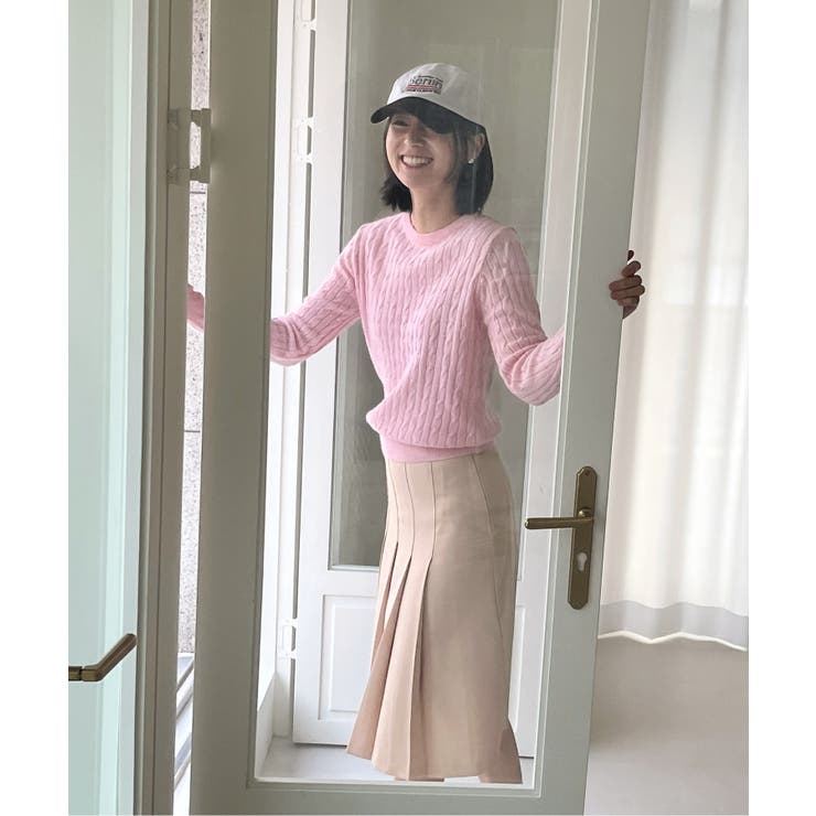 ベーシックラウンドケーブルニット | by muni:r | 詳細画像77 