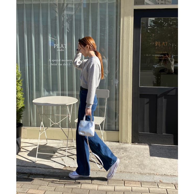 カジュアルヘンリーネックスウェット | by muni:r | 詳細画像23 