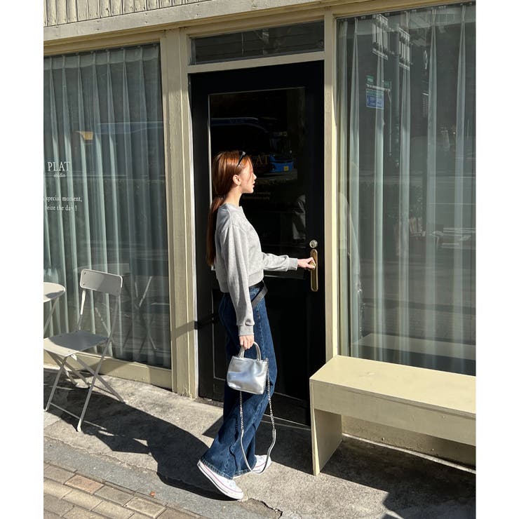 カジュアルヘンリーネックスウェット | by muni:r | 詳細画像25 