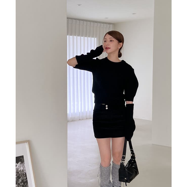 スクエアベルトショルダーバッグ | by muni:r | 詳細画像25 