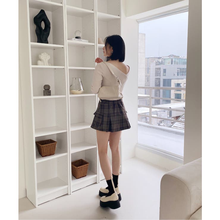 スクエアベルトショルダーバッグ | by muni:r | 詳細画像3 