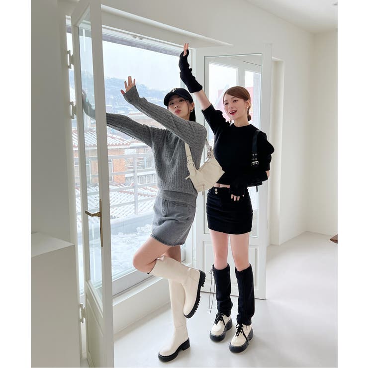 スクエアベルトショルダーバッグ | by muni:r | 詳細画像33 