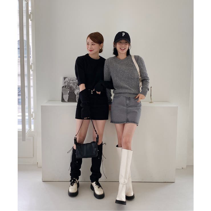 スクエアベルトショルダーバッグ | by muni:r | 詳細画像35 