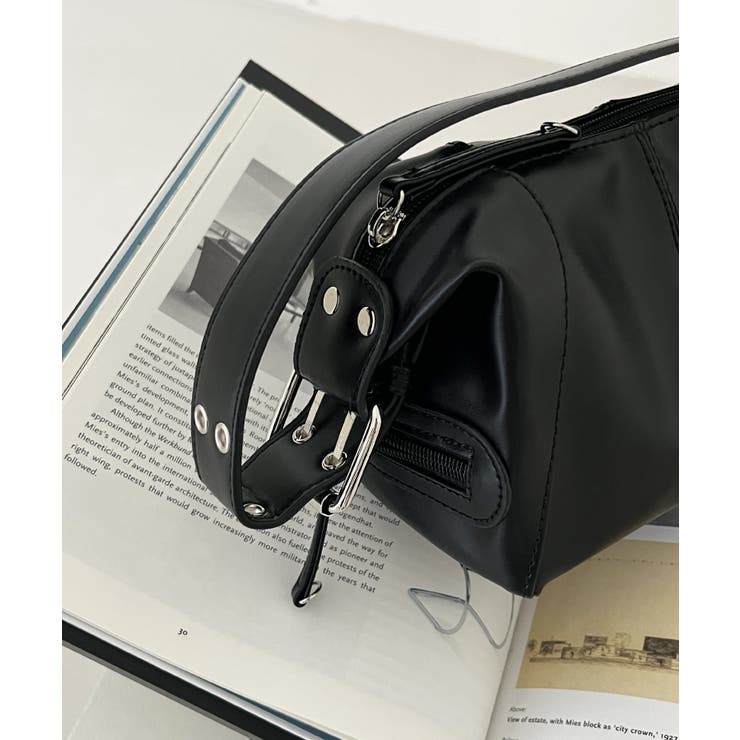 スクエアベルトショルダーバッグ | by muni:r | 詳細画像37 