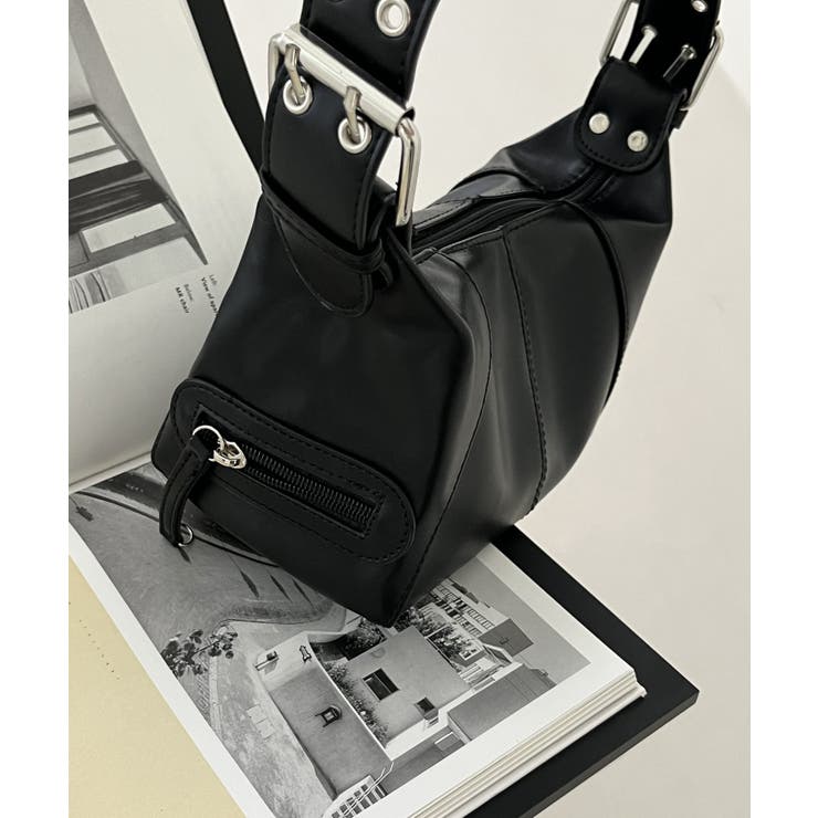 スクエアベルトショルダーバッグ | by muni:r | 詳細画像40 