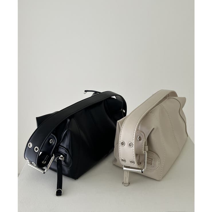 スクエアベルトショルダーバッグ | by muni:r | 詳細画像54 