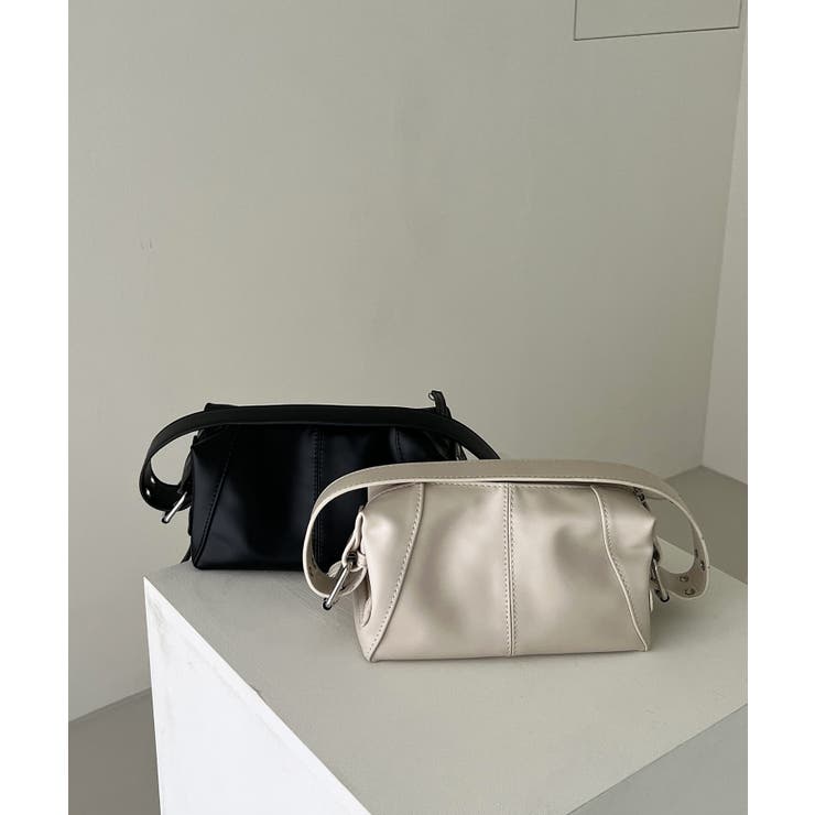 スクエアベルトショルダーバッグ | by muni:r | 詳細画像55 