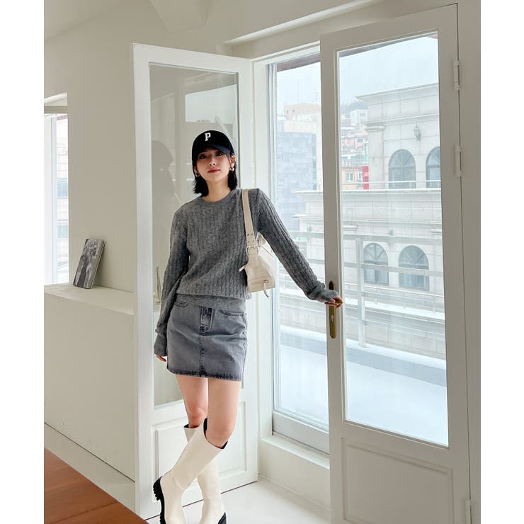 スクエアベルトショルダーバッグ | by muni:r | 詳細画像9 