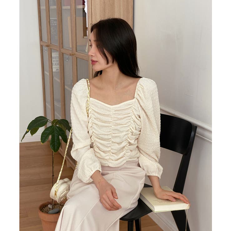 スプリングシャーリングブラウス | by muni:r | 詳細画像13 