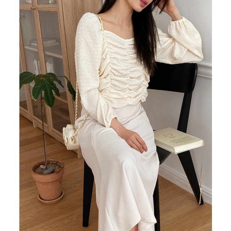 スプリングシャーリングブラウス | by muni:r | 詳細画像14 