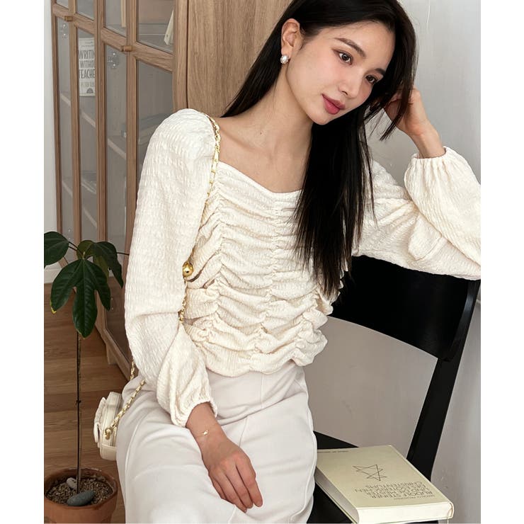 スプリングシャーリングブラウス | by muni:r | 詳細画像15 