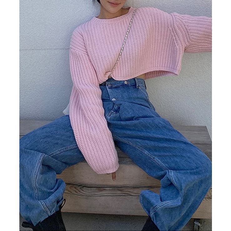 アンバランスラップデニムパンツ | by muni:r | 詳細画像7 