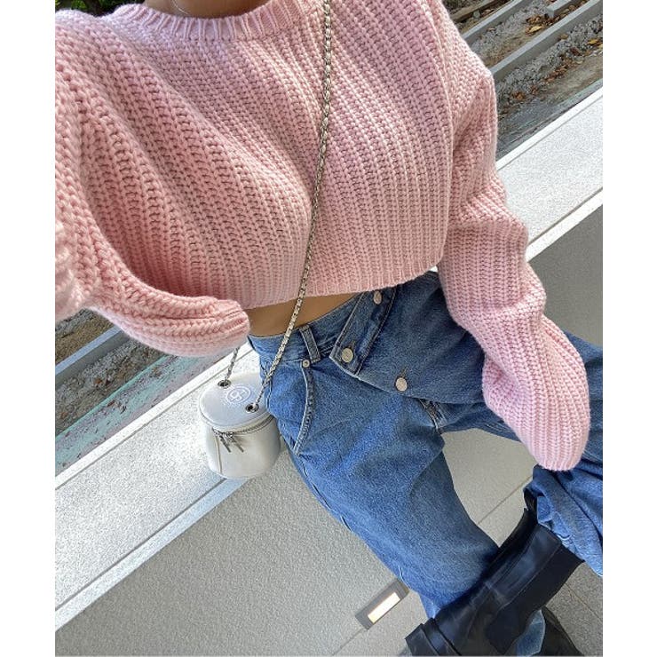 アンバランスラップデニムパンツ | by muni:r | 詳細画像9 