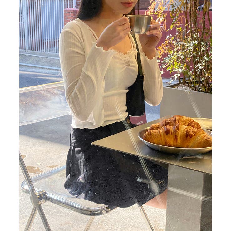 ローライズプリーツスカート | by muni:r | 詳細画像15 