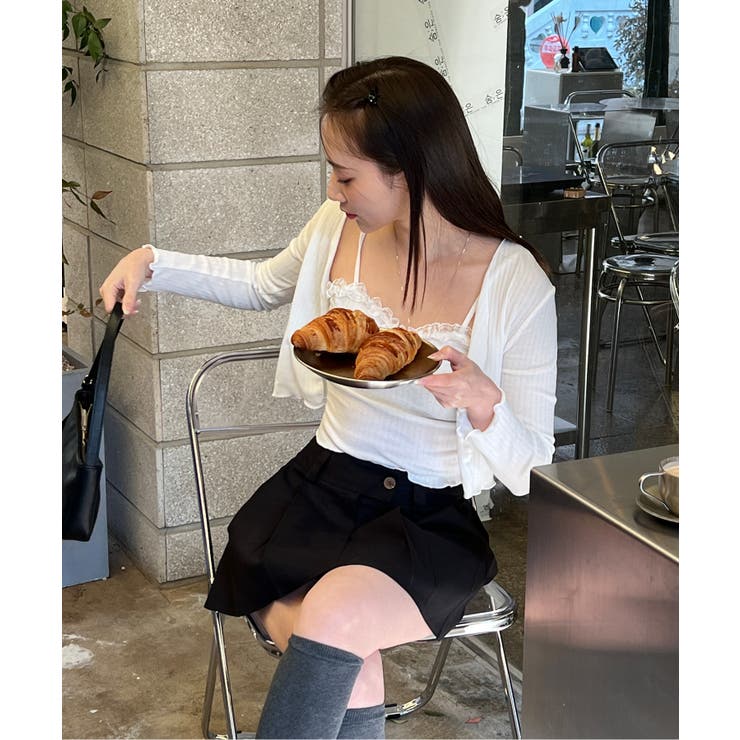 ローライズプリーツスカート | by muni:r | 詳細画像22 