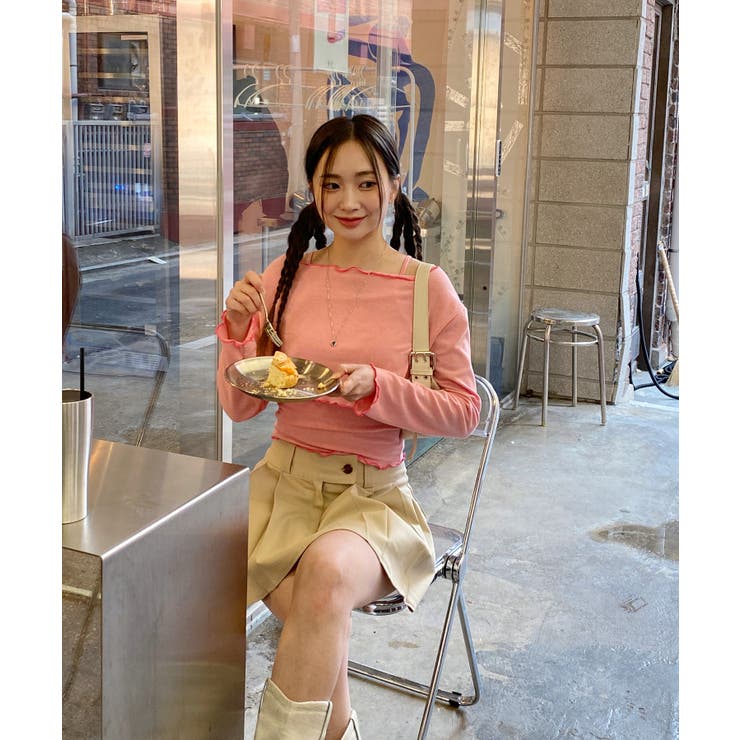 ローライズプリーツスカート | by muni:r | 詳細画像43 