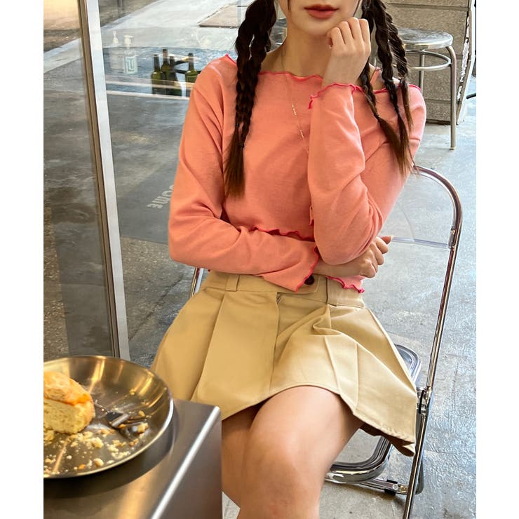 ローライズプリーツスカート | by muni:r | 詳細画像51 