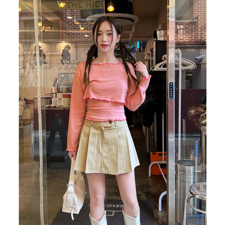 ローライズプリーツスカート | by muni:r | 詳細画像54 