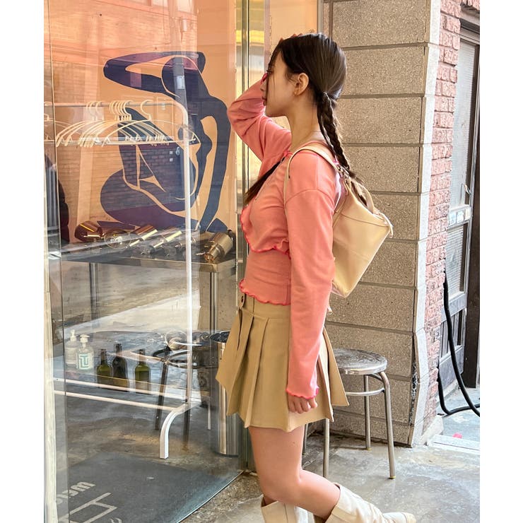 ローライズプリーツスカート | by muni:r | 詳細画像55 