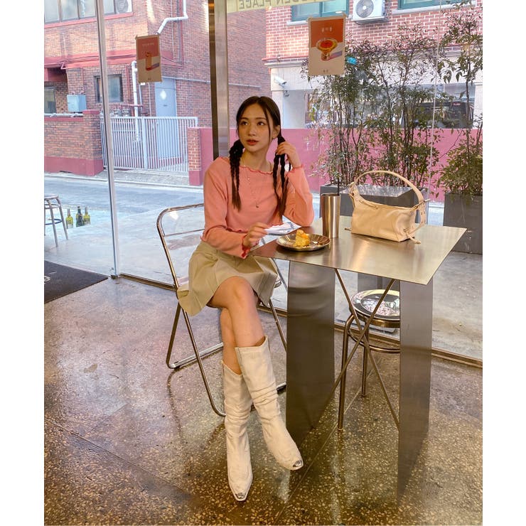 ローライズプリーツスカート | by muni:r | 詳細画像58 