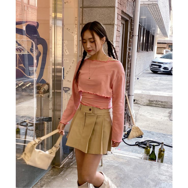 ローライズプリーツスカート | by muni:r | 詳細画像65 