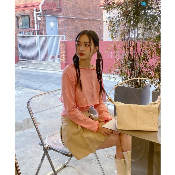 ローライズプリーツスカート | by muni:r | 詳細画像70 